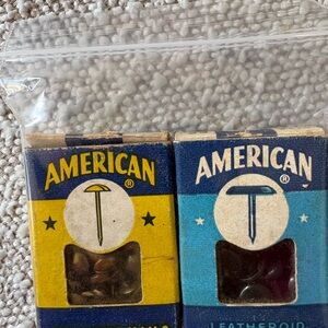 Vintage American  Tacks Set